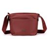 Bolso bandolera de nailon de color liso, bolso bandolera informal y versátil para mamá, bolso bandolera para exportación transfronteriza, bolso pequeño multibolsillos.