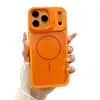 Soporte de Panel Trasero Ag Dos en Uno Funda para Teléfono Móvil Adecuado para Samsung S25Ultra Delgada Círculo Succión Magnética S24Fe/A17/A05