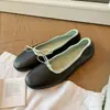 Versión de Piel de Oveja~Nuevo Estilo Moño Zapatos Planos Suaves de Suela Baja Corte Bajo de Ballet para Mujer, Zapatos de Cuero Genuino Estilo Rollo de Huevo de Primavera