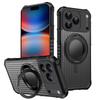 Adequado para Iphone17Promax Capa Magnética Beat para Celular Apple 16Pro Suporte Giratório 15 Capa Protetora