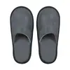Pantuflas Desechables para Hotel Hogar Hospitalidad Viaje Portátil Terciopelo Coral Engrosado Lino Antideslizantes Uso en Hotel y Bed & Breakfast