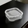 Caja de conservación de alimentos frescos para refrigerador, caja de almacenamiento transparente para alimentos de cocina, caja de verduras, carne congelada, caja de plástico sellada.