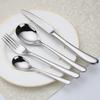 Cuchara de comida principal de acero inoxidable engrosada, cuchillo para carne, tenedor para pasta, cuchillo de comida occidental, tenedor, cuchara, tenedor de comida, vajilla de comedor al por mayor