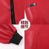 Invierno Forrado de vellón Cuero con Capucha Ropa para Ponerse Encima Overoles Hogar Cocina Impermeable y a Prueba de Aceite Ropa de Trabajo para Hombre y Mujer Grueso Cálido