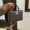 Corrente Ombro Único Transversal 2026 Personalidade Tendência Moda Estiloso Europeu e Americano Moda Textura Caixa Pequena Quadrada Bolsa
