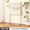 Prateleira de Armazenamento Vertical com Painel Perfurado, Estante de Chão, Prateleira de Exibição de Armazenamento de Parede para Mesa, Estante de Mesa para Casa de Estudante