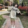 Mercadorias de verão roupas estampadas suéter feminino lindo preto e branco top pequeno camiseta de algodão manga curta moda bebê plus size