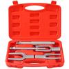 Herramienta de extracción de rótula tipo horquilla de 5 piezas, extractor de separación de rótula de coche, extractor de rótula de barra de dirección