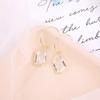 Pendientes de plata S925 populares de Dongdaemun de Corea del Sur, pendientes de Super Hada de temperamento largo con personalidad para mujer
