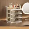 Caja de Almacenamiento de Cosméticos Tipo Cajón Avanzado Tocador Lápiz Labial Cuidado de la Piel Caja de Almacenamiento de Escritorio Estante para Almacenamiento de Joyas