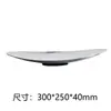 Placa de frutas de metal de aço inoxidável de luxo simples, tigela de frutas, modelo de decoração suave, bandeja de mesa de jantar, prato de armazenamento, decoração