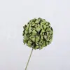 Arranjo de Flores Artificiais de Hortênsia Pirulito de Haste Única para Decoração de Sala de Estar, Atacado de Fábrica Decoração de Casamento