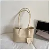 Tendência de Moda Transfronteiriça Bolsa de Ombro com Padrão Tecido de Alta Qualidade Bolsa de Axila Casual de Grande Capacidade Bolsa Tote Retro Versátil