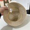 Chapéu de pescador de papel simples, estilo japonês, primavera e verão, chapéu de malha com proteção solar infantil, chapéu de rua casual e moderno