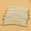Cadena Colgante de Joyería de Perlas Artificiales, Colgante para Bolso, Pequeños Accesorios de Perlas para Muñeca Estilo Chanel, Nuevo Estilo al por Mayor en Yiwu