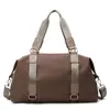 Bolsa de yoga com logo para imprimir para mulheres, bolsa esportiva portátil para treino, bolsa de bagagem com separação de seco e molhado, bolsa para natação e fitness, bolsa de viagem