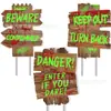 2026 Nuevos Carteles de Halloween para Jardín Amazon Decoraciones para Fiestas Decoraciones para Césped de Jardín al Aire Libre