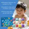 FACNURT Juego de Bolas de Baño de Juguete - Bolas de Baño Coloridas para una Limpieza Corporal Suave con Espuma Fina - Transfronterizo