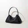 Bolso de Cuero Genuino Estilo Coreano para Mujer 2026, Bolso de Cuero Suave de Moda Tipo Dumpling, Lujo Ligero, Bolso Cruzado Casual Simple y Versátil al por Mayor