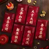 Novos Envelopes Vermelhos Criativos 2026 Ano Novo Retrô Carimbado em Ouro Personalizado Fosco High-End Espessados Pacotes Vermelhos Universais