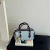 Bolsa de Ombro Vintage Estilo Coreano Nova Primavera Moda Melhor Venda Cor Sólida para o Dia a Dia Transversal Balde Bolsa de Mão