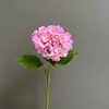 Bestseller transfronterizo: Flor artificial de hortensia de 4 pétalos con tacto realista, flor artificial vintage, venta al por mayor para accesorios de fotografía de casas modelo