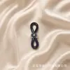 Cadena para Gafas Hebilla de Silicona Gafas de Sol Hebilla de Resorte Antipérdida Hebilla en Forma de 8 Anillo para Gafas Dorado Alambre de Hierro Hebilla Antideslizante