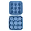 Forma de Gelo de Bola de Futebol de Silicone para a Copa do Mundo de Futebol de 2026 Forma de Gelo de Bola de Gelo Redonda de Silicone Forma de Cubo de Gelo