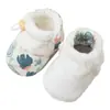 Zapatos de Algodón para Bebé de Otoño e Invierno para Hombres y Mujeres, Cubrezapatos Suaves con Suela Flexible y Forro de Felpa para 0-1 Años, Anticaídas, Engrosados, Cálidos y Cómodos