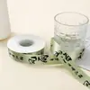 Embalagem de presente com fita de seda estilo chinês, decoração colorida de bolo, acessórios de fita, laço, fita de cetim, flores