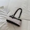 Bolsa de ombro de bolinhas de alta qualidade para mulheres, nova coleção outono/inverno 2026, bolsa de ombro estilosa, bolsa de mão fashion, pequena bolsa tote