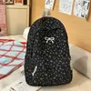 Mochila Bordada Floral Estilo Coreano Ins Estilo Universitario Versátil Dulce Gran Capacidad Ligera Mochila Escolar
