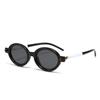 Nuevo Armazón de Gafas Ovalado de Moda para Hombres y Mujeres Retro para Posar con Luz Azul Anti-Reflejante Gafas Planas Nerd