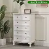 Cómoda de Madera Maciza, Aparador Almacenamiento, Gabinete Pequeño Estilo Americano para Sala de Estar con Puertas, Gabinete Multifuncional para Té
