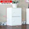 Librero Simple con Gabinete de Almacenamiento con Cerradura Gabinete de Madera Gabinete de Almacenamiento con Puerta Combinación Simple Librero Combinado Mesa de Noche Producto Nuevo