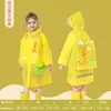Impermeable infantil niñas niñas 2022 nuevo estudiantes de primaria con mochila poncho niños jardín de infantes niños
