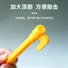 Sofá de Aire Inflable Perezoso Listo para Usar Tienda de Campaña para Exteriores Clavija de Suelo Esterilla de Playa Clavija de Suelo de Plástico Amarillo a Prueba de Viento