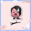 Tao Zhe 3D Presilha de Cabelo de Mola Acessório de Cabelo Mercadoria de Suporte para Show Produção de Material Personalizado