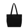 Bolsa de Mão Casual Leve de Grande Capacidade Bolsa Feminina Urbana Simples para o Dia a Dia Bolsa de Ombro Único Bolsa Tote Simples Literária Japonesa