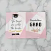 Cartão de Cumprimentos Dobrado com Flores Secas de Gipsofila Transfronteiriço para Bênçãos, Presentes, Cartão de Mensagem de Feriado Aniversário em Formato de Coração, Aposentadoria