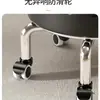 Banqueta Baixa Doméstica com Rodízios Giratórios, Banquinho Pequeno para Crianças Aprendendo a Andar, Banqueta para Manicure e Costura, Banquinho Pequeno