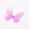 Fábrica Especial de Cadena Fuente Doble Capa Malla Bordada Pieza de Flor Mariposa DIY Disfraz Antiguo Dinastía Han Tocado Pasador Accesorios Accesorios para el Cabello