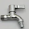 Venda Direta de Fábrica de Torneiras para Máquina de Lavar, Pia para Esfregão de Aço Inoxidável, Torneiras Domésticas de Água Fria, Abertura Rápida de Ponto Único com Bico Longo