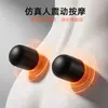 Almofada de massagem transfronteiriça para uso doméstico, massageador de cintura multifuncional, almofada de aquecimento elétrico, massageador vibratório para corpo inteiro