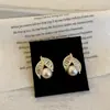 Pendientes de Zirconia con Forma de Hoja y Perla para Mujer, Lujo Accesible, Elegantes Retro, Moda Nicho Tendencia, Pendientes Versátiles y Pendientes