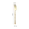Conjunto Fino de Talheres de Aço Inoxidável 304 com Padrão de Árvore, Talheres Simples, Colher, Garfo, Faca e Garfo de Hotel para Steak