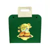 Bolsa de fieltro para el Festival de Medio Otoño, bolsa para empaque de caja de regalo de pastel de luna, bolsa de regalo para negocios, personalizable con logo