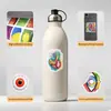 Pegatinas de Graffiti de 50 Órganos Humanos Transfronterizos para Taza de Agua, Teléfono Móvil, Computadora, Pegatinas Decorativas Impermeables, Limpiables, Pegatinas Creativas