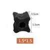 Plástico Rígido Bloco de Almofada de Quatro Colunas Camada de Proteção de Reforço de Aço Suporte de Cavalete de Cavalo Almofada Plana Altura 1.5-5.0 Suporte de Camada de Reforço de Aço