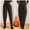 Pantalones de Pana con Forma de Zanahoria para Mujer, Primavera, Otoño e Invierno, Holgados de Cintura Alta, Cálidos Pantalones Harem, Adelgazantes, Forrados de Polar, Pantalones de Linterna Engrosados